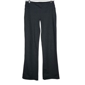 Prana Audrey Yoga Pants Women's Size Small Gray Short Inseam Athleisure Stretch